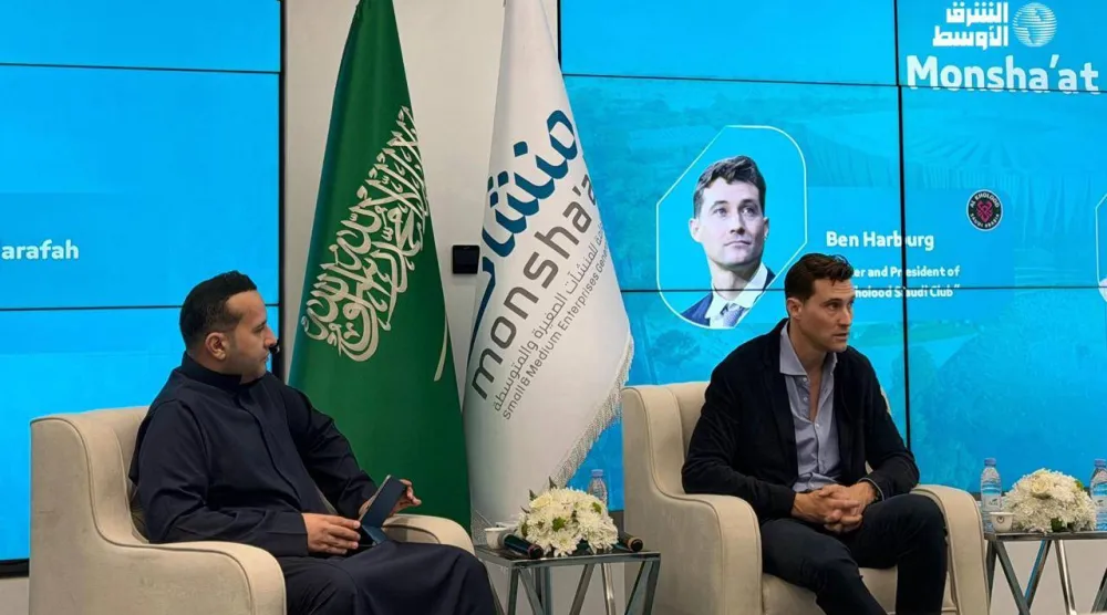 بن هاربورغ رئيس ومالك نادي الخلود (الشرق الأوسط)