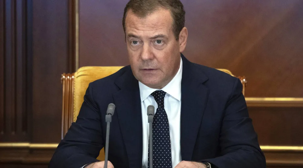 ديمتري ميدفيديف نائب رئيس مجلس الأمن الروسي (أ.ب)