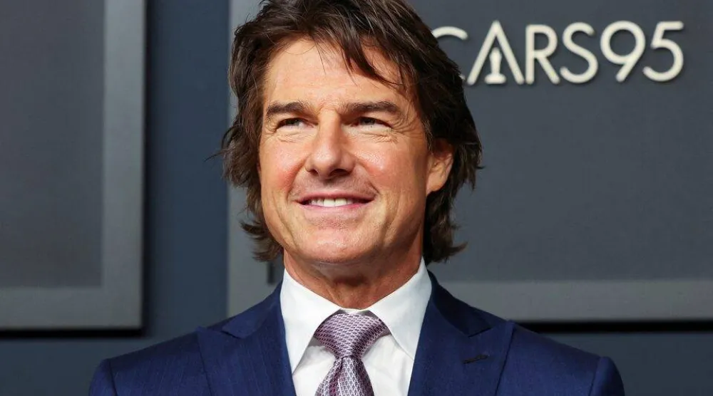 الممثل توم كروز يحضر حفل غداء المرشحين لجوائز الأوسكار الـ95 في بيفرلي هيلز بولاية كاليفورنيا الأميركية 13 فبراير 2023 (أرشيفية-رويترز)