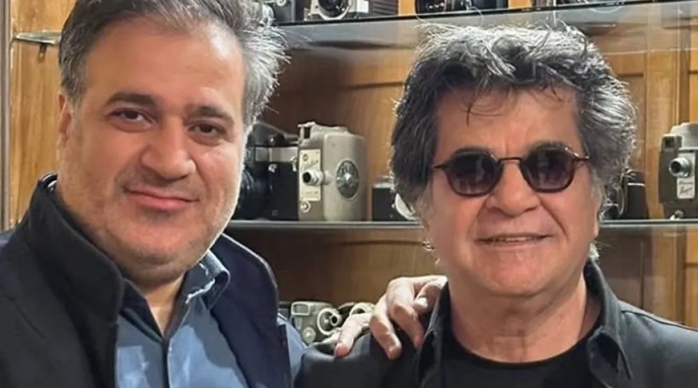 المخرج الإيراني جعفر بناهي (يمين) وكاتب السيناريو مهدي محموديان (حساب بناهي عبر إنستغرام)