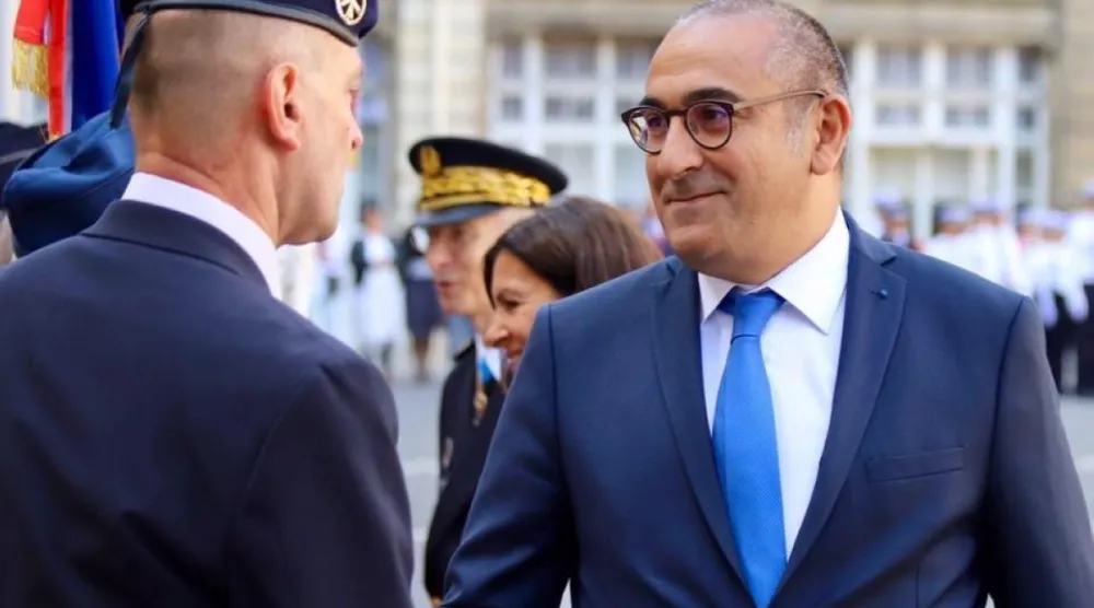 وزير الداخلية الفرنسي لوران نونيز (حسابه الخاص بالإعلام الاجتماعي)