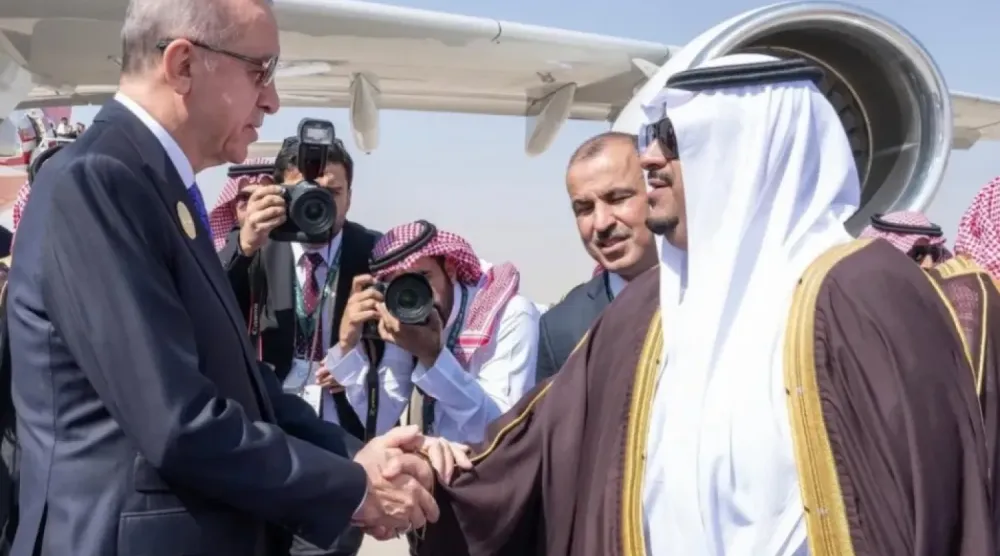 Cumhurbaşkanı Erdoğan, resmi ziyaret kapsamında Riyad’a ulaştı