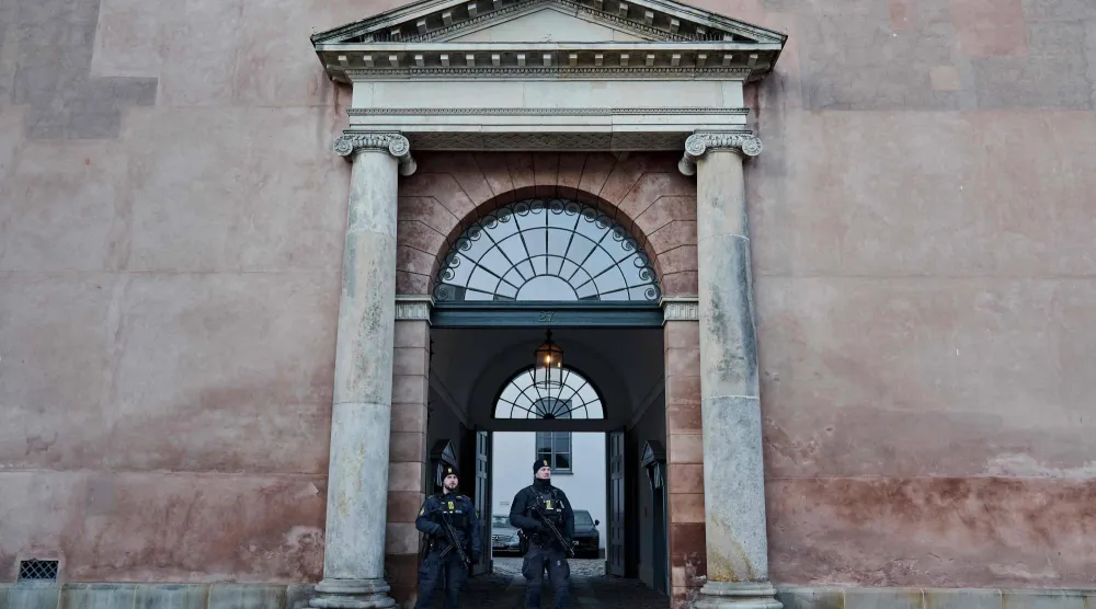 محكمة كوبنهاغن حيث حُكم على الشابين السويديين بالسجن (أ.ف.ب)