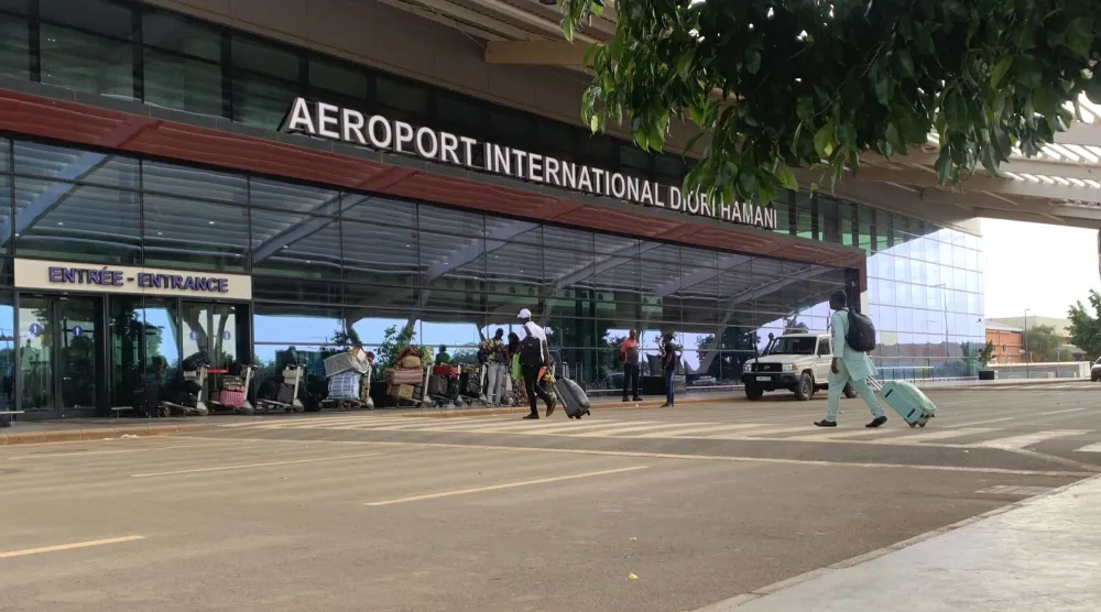صورة لمطار ديوري هاماني الدولي يناير 2026 (أ.ف.ب) 