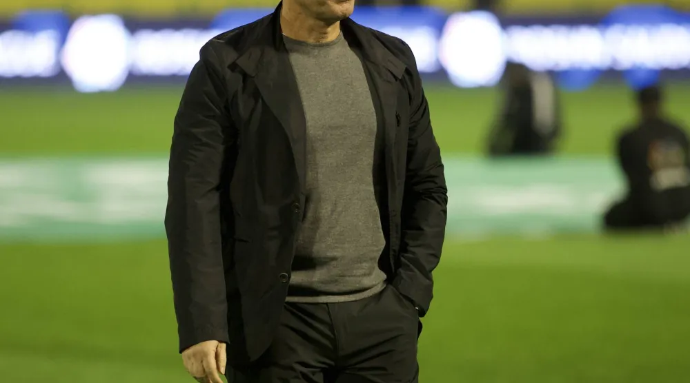 الآيرلندي بريندان رودجرز مدرب فريق القادسية (تصوير: نايف العتيبي)