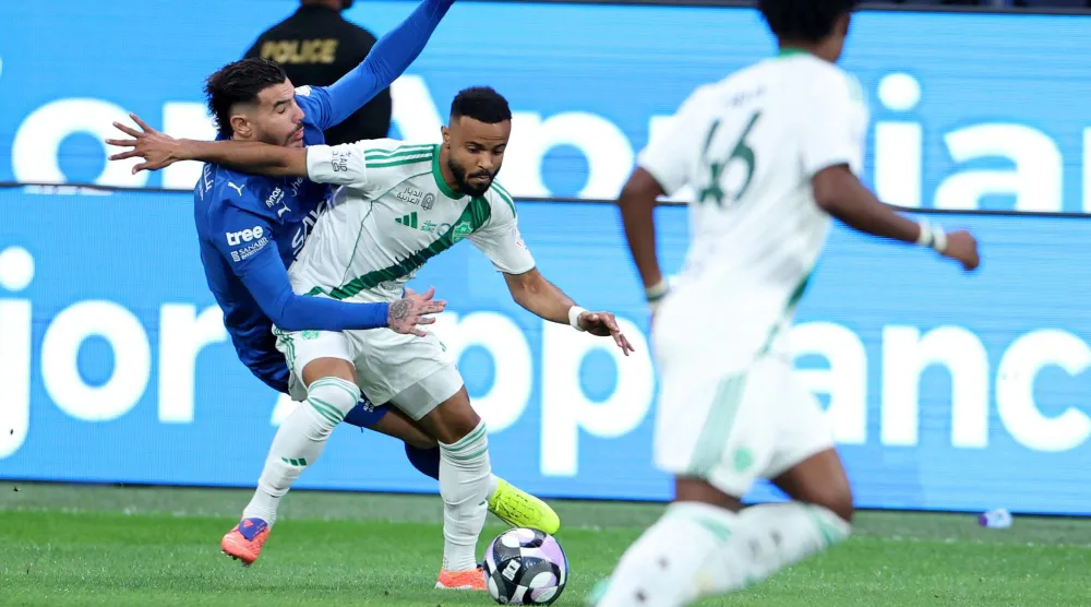 قمة الهلال والأهلي غابت عنها الأهداف (تصوير: مشعل القدير) 