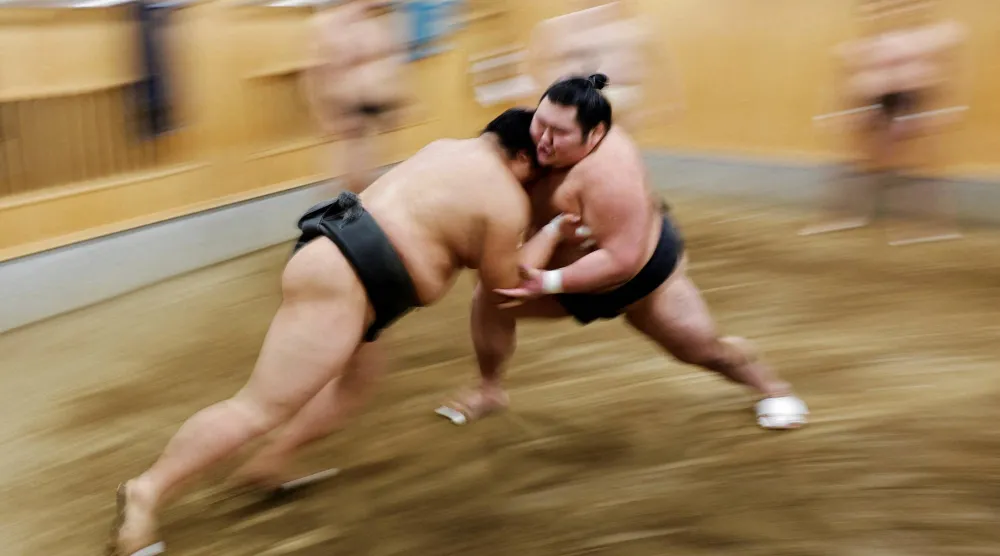 منافسات السومو تعود إلى دائرة الاهتمام (رويترز)