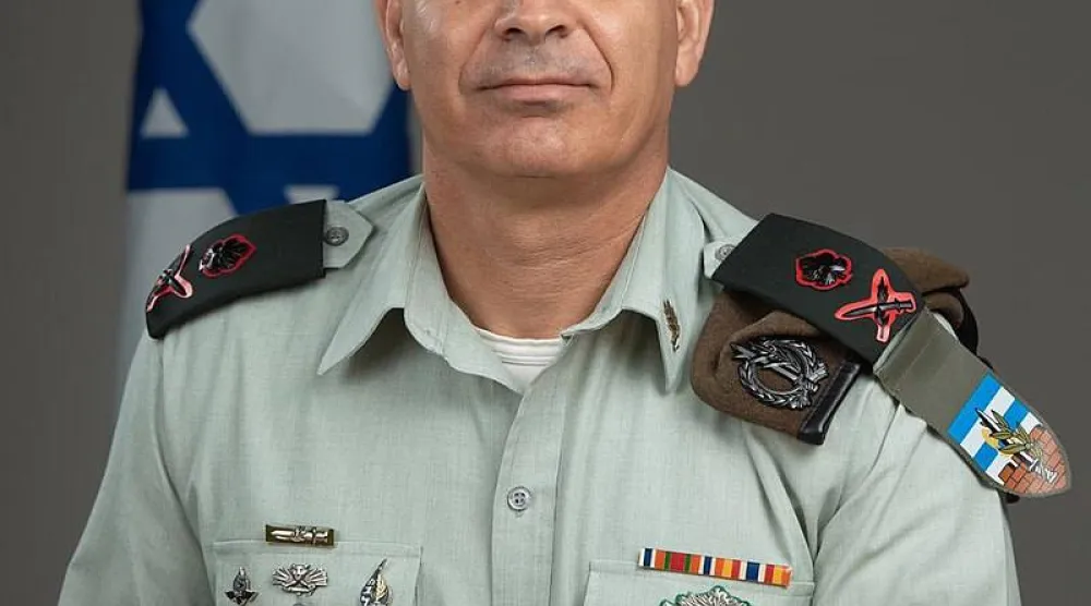 غسان عليان قائد سابق في الجيش الإسرائيلي ومنسق الحكومة في الضفة الغربيّة وقطاع غزّة (ويكيبيديا)