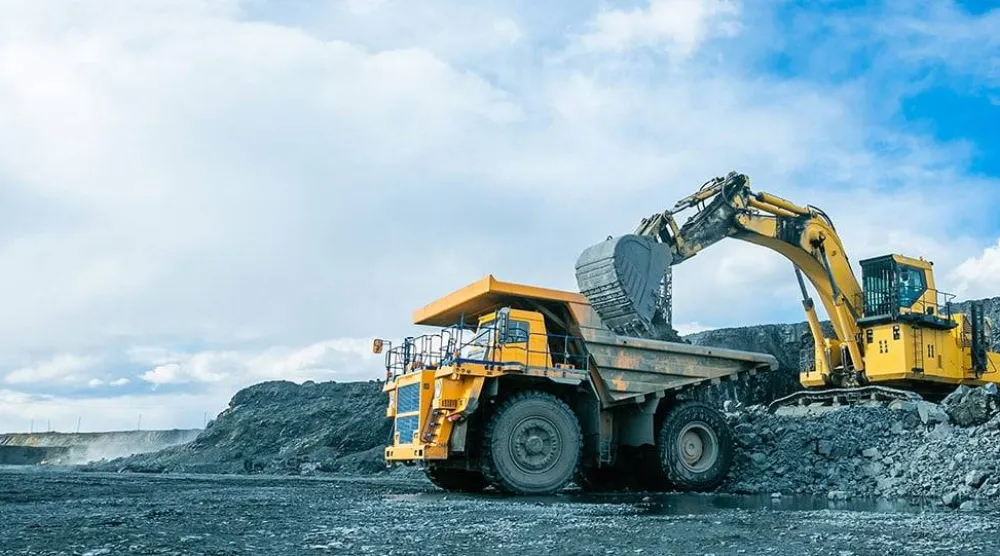 أحد مواقع التعدين في السعودية (واس)