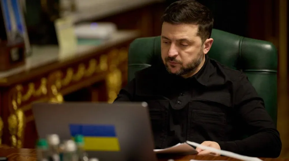 الرئيس الأوكراني فولوديمير زيلينسكي (حسابه عبر منصة «إكس»)