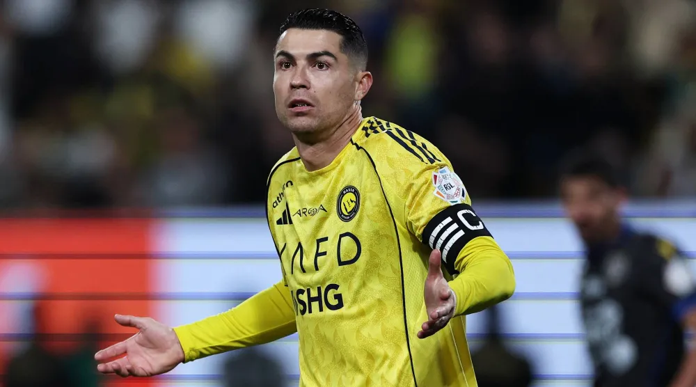 مشاركة رونالدو لا تزال غير واضحة اليوم الجمعة (رويترز)