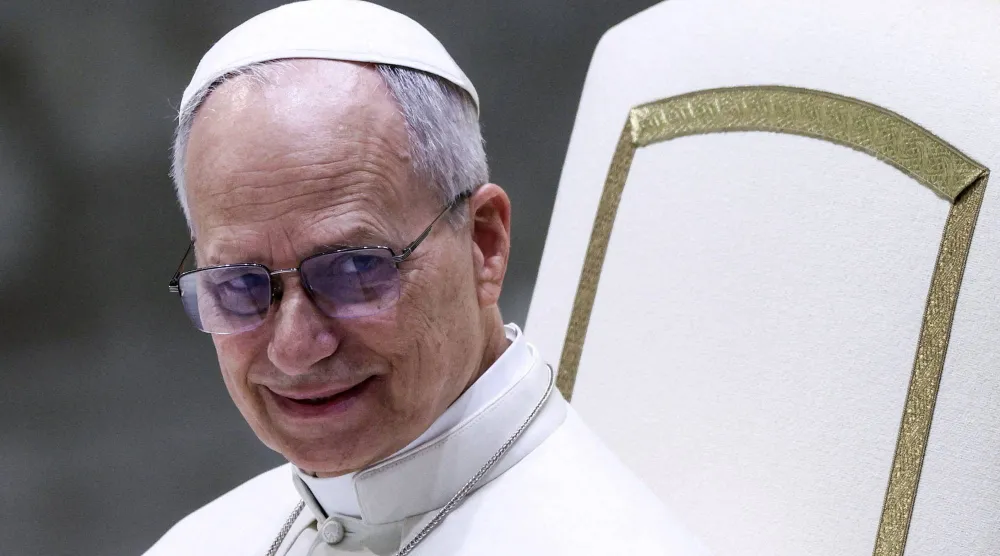 بابا الفاتيكان ليو الرابع عشر (رويترز)