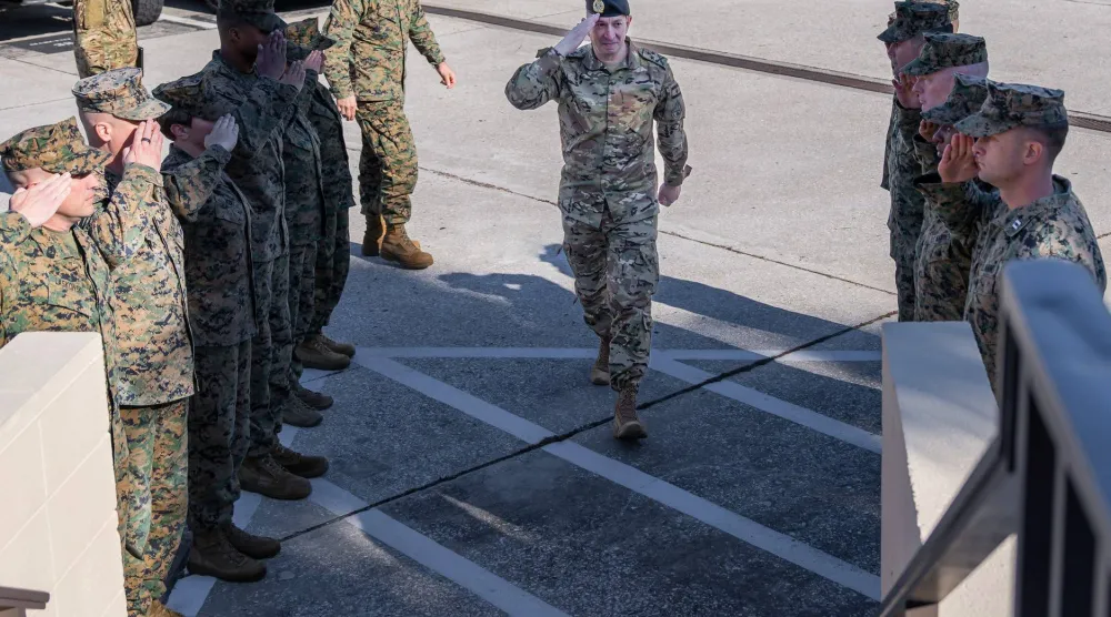 قائد الجيش العماد رودولف هيكل خلال زيارته إلى واشنطن (قيادة الجيش اللبناني)