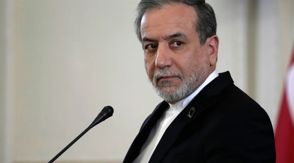 وزير الخارجية الإيراني عباس عراقجي (أ.ب)