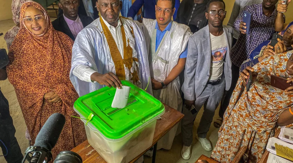 النائب البرلماني المعارض بيرام الداه اعبيد (أ.ف.ب)