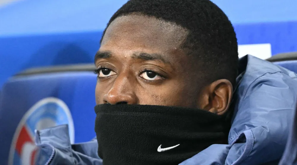 عثمان ديمبيلي نجم باريس سان جيرمان (أ.ف.ب)