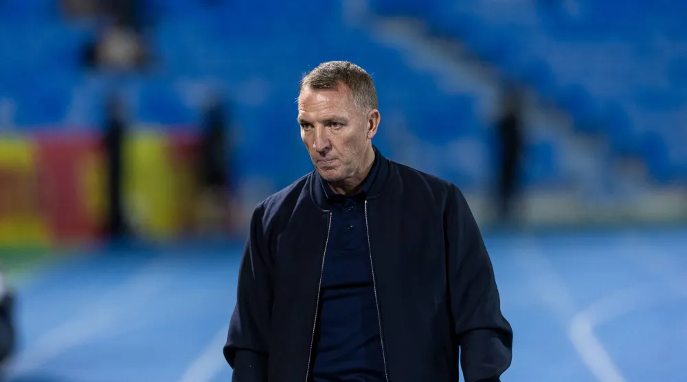 الإيرلندي الشمالي بريندان رودجرز مدرب فريق القادسية  (تصوير: عيسى الدبيسي) 