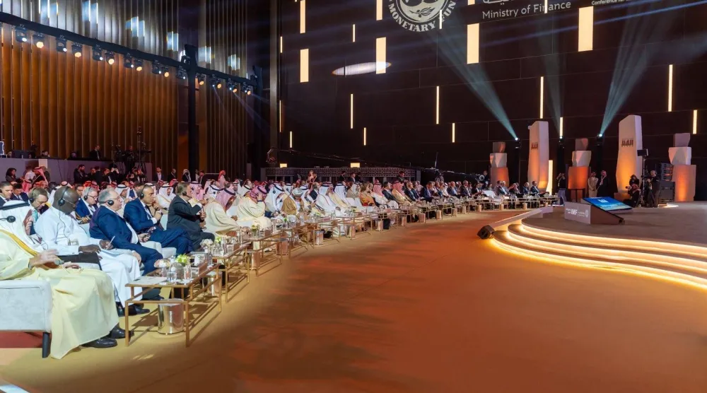 تهدف مذكرة التفاهم بين «صندوق النقد الدولي» و«صندوق النقد العربي» إلى التعاون في أنشطة الرقابة والإقراض (الشرق الأوسط)