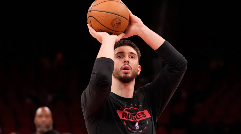 لاعب الارتكاز التركي لنادي هيوستن روكتس ألبيرين شنغون (أ.ب)