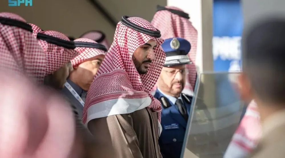 Prince Khalid was briefed on the ministry’s operational capabilities to enhance decision-making. SPA
