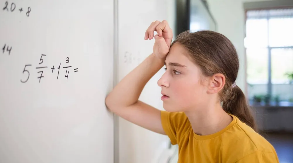 قد يعاني بعض الأطفال من صعوبة في تعلُّم الرياضيات (جامعة ستانفورد)