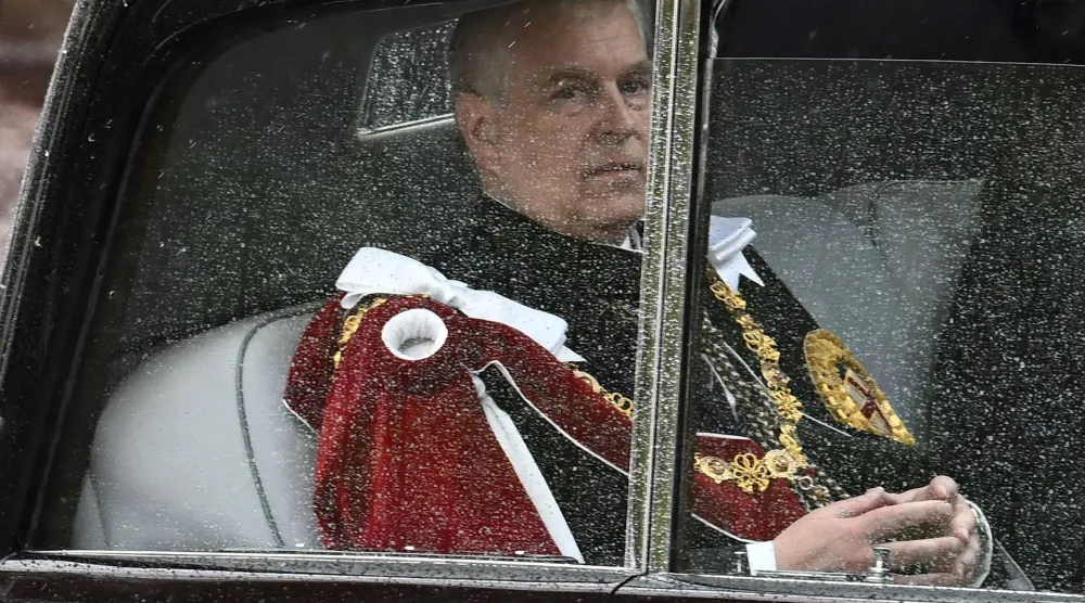 الأمير السابق المعروف الآن باسم أندرو ماونتباتن - وندسور (أرشيفية - أ.ف.ب)