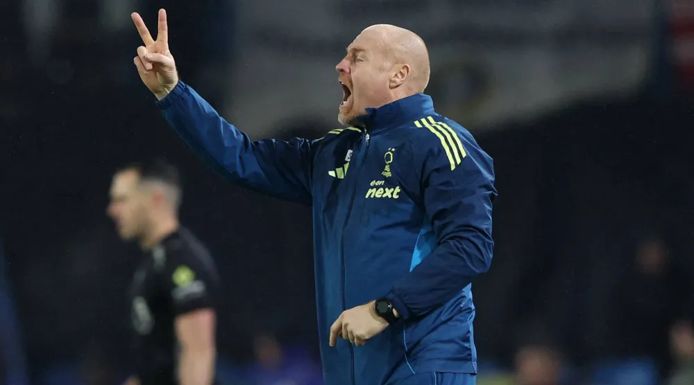 شون دايش مدرب نوتنغهام فورست (رويترز)