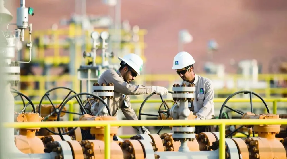 أحد المصانع التابعة لـ«أرامكو» (الشركة)