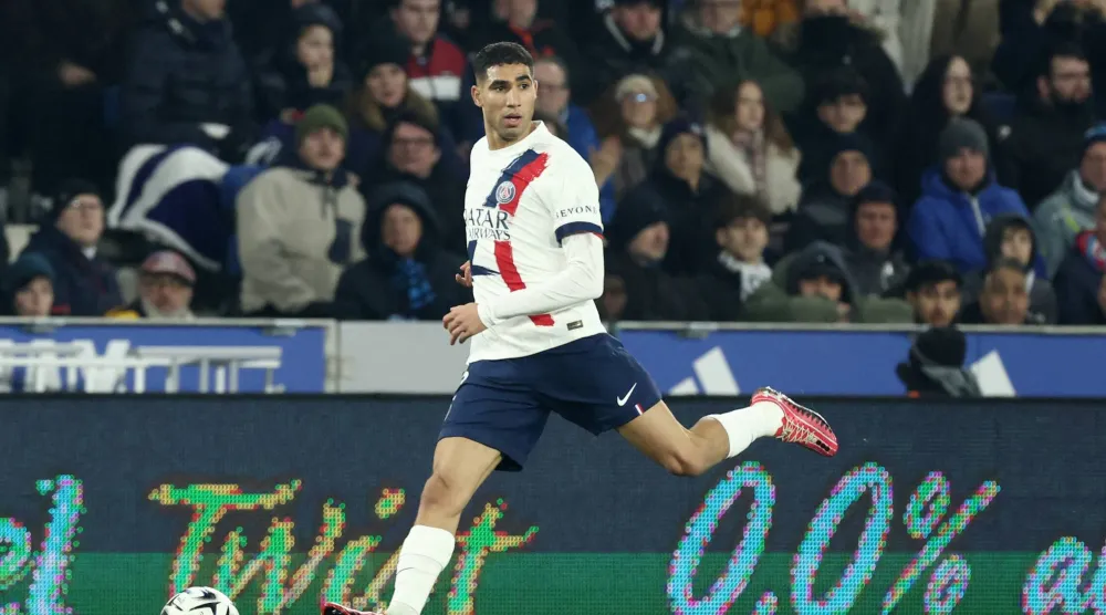 أشرف حكيمي (رويترز)