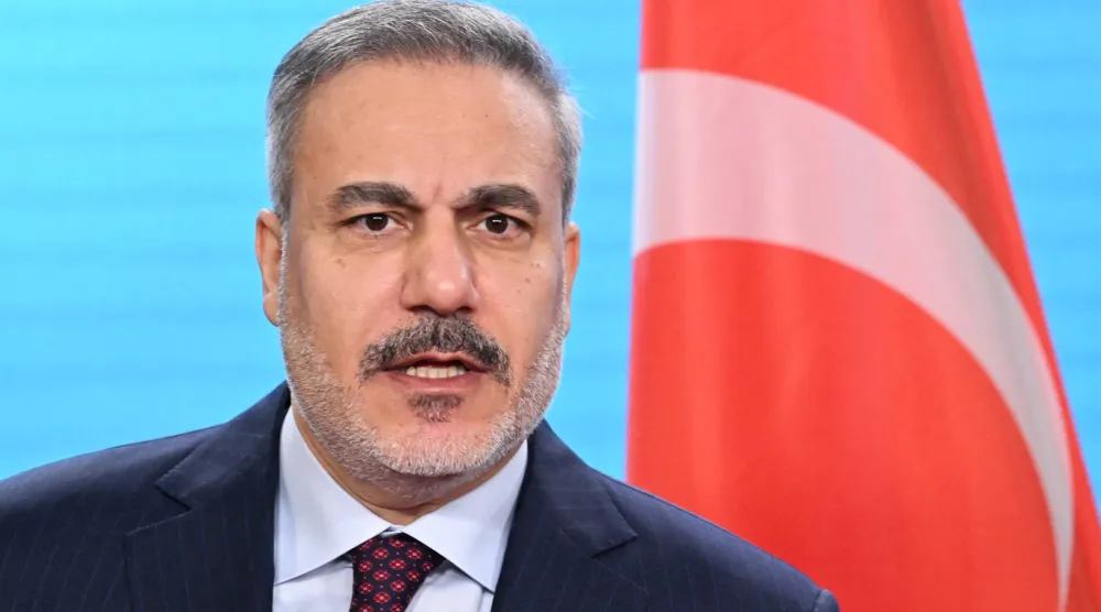 وزير الخارجية التركي هاكان فيدان (د.ب.أ)