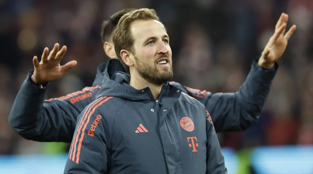 هاري كين نجم بايرن ميونيخ وقائد منتخب إنجلترا (رويترز)