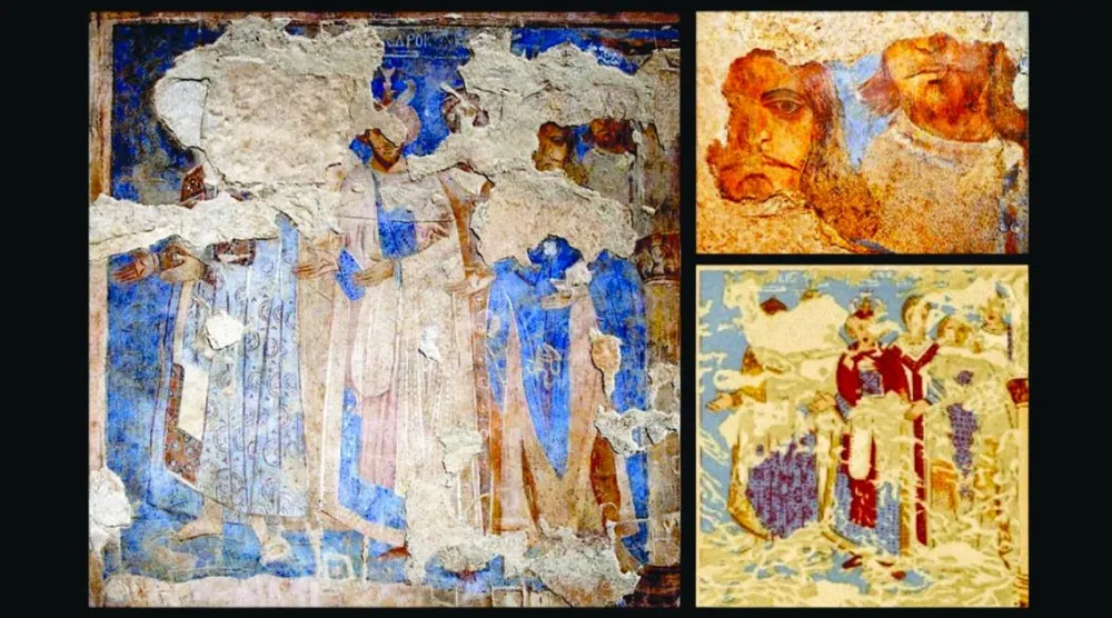 لوحة «ملوك العالم» في قصير عمرة