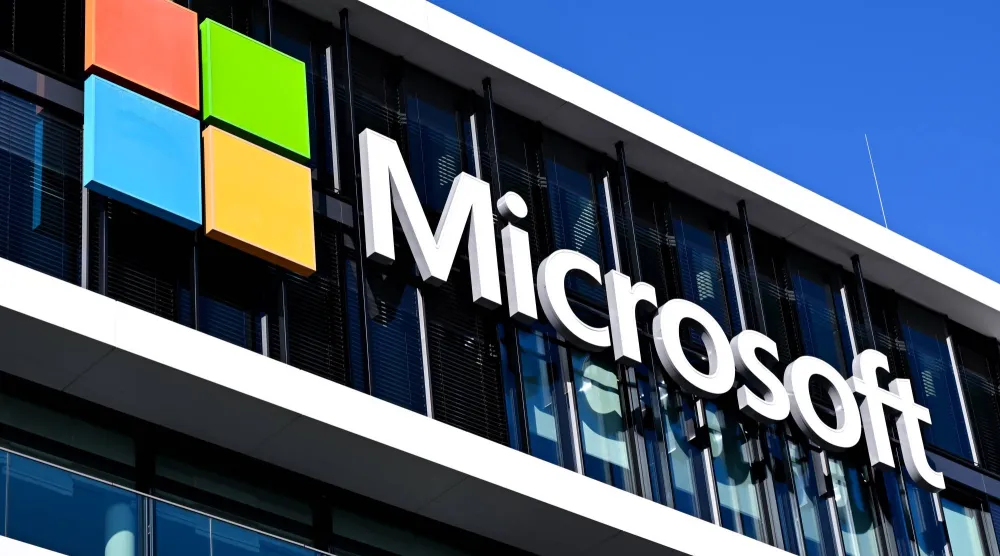 شعار «مايكروسوفت» (د.ب.أ)