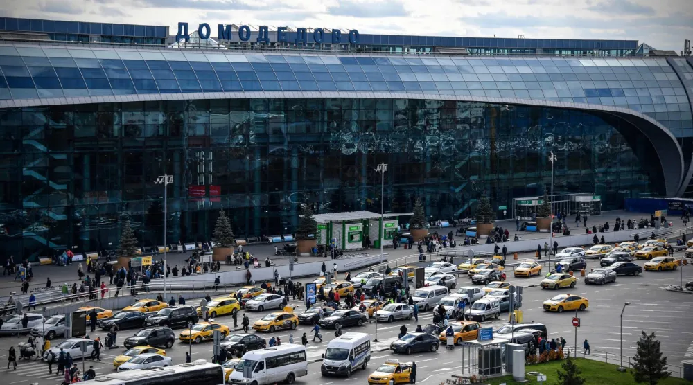 صورة لمطار دوموديدوفو الدولي خارج موسكو (أرشيفية-أ.ف.ب)