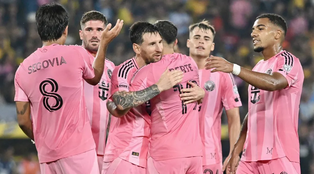 «إنتر ميامي» للمرة الأولى يتقدم بقيمة بلغت 1.45 مليار دولار في مؤشر واضح على النمو المتسارع (أ.ف.ب)