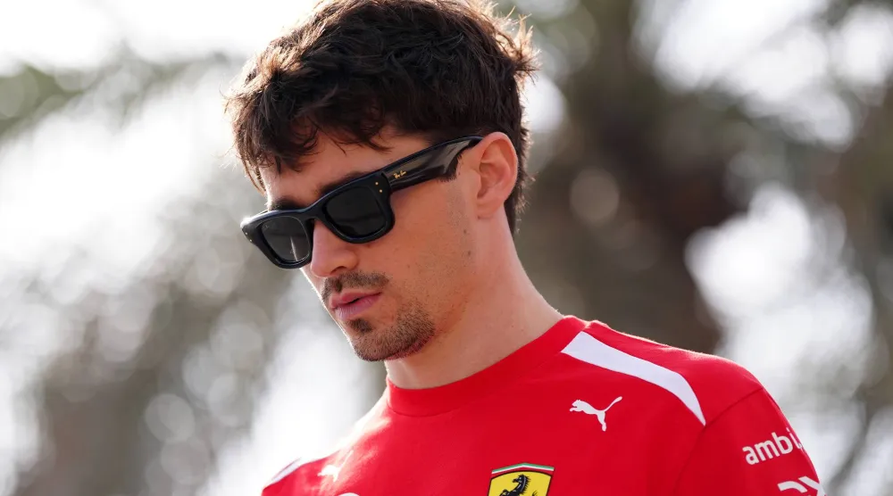 شارل لوكلير سائق فريق فيراري (د.ب.أ)