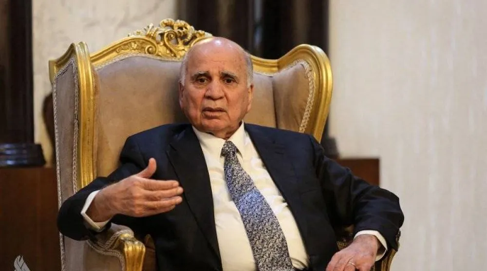 وزير الخارجية العراقي فؤاد حسين (وكالة الأنباء العراقية)