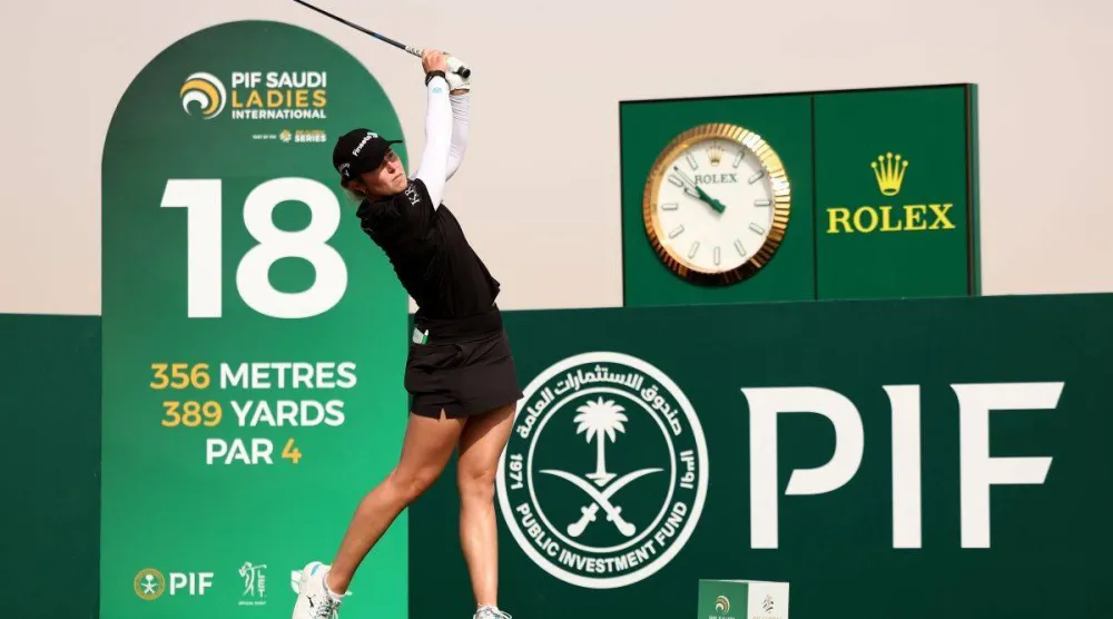 بطولة صندوق الاستثمارات العامة السعودية الدولية للسيدات تتواصل بالرياض (غولف السعودية)