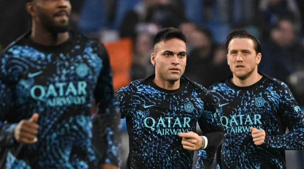 إنتر يستعد لمواجهة نارية ضد يوفنتوس (أ.ف.ب)