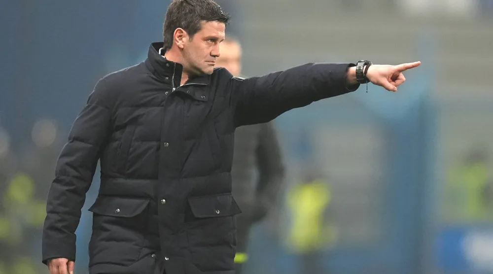 كريستيان كييفو المدير الفني لفريق إنتر ميلان (د.ب.أ)