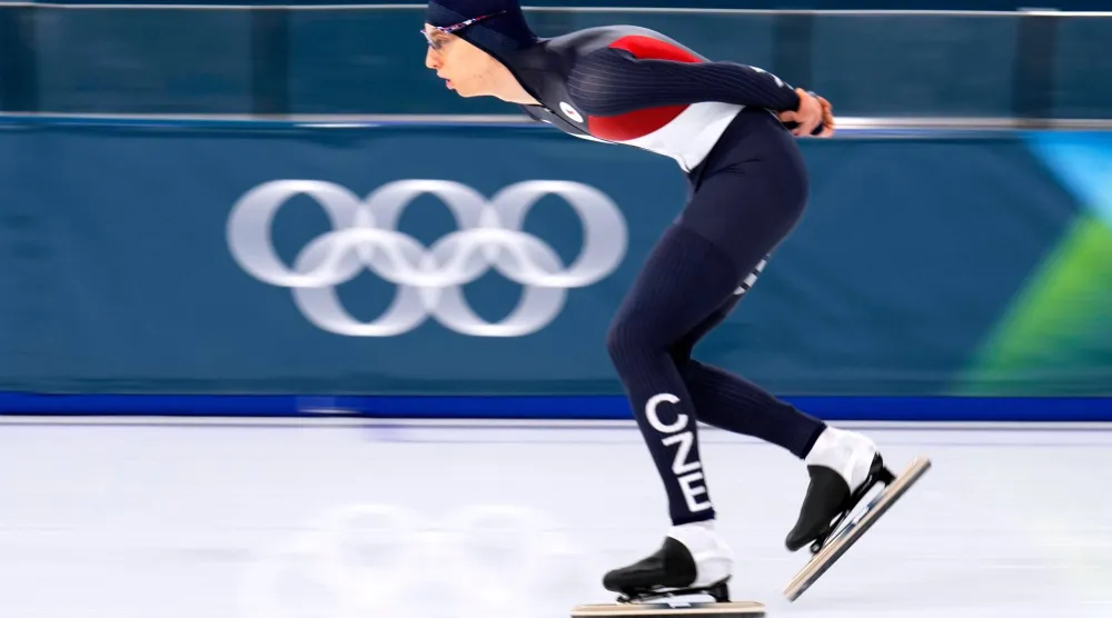 المتزلج التشيكي الشاب ميتودي جيليك (أ.ب)