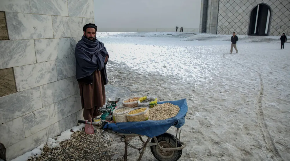الثلوج والأمطار الغزيرة بأفغانستان في 23 يناير 2026 (إ.ب.أ)