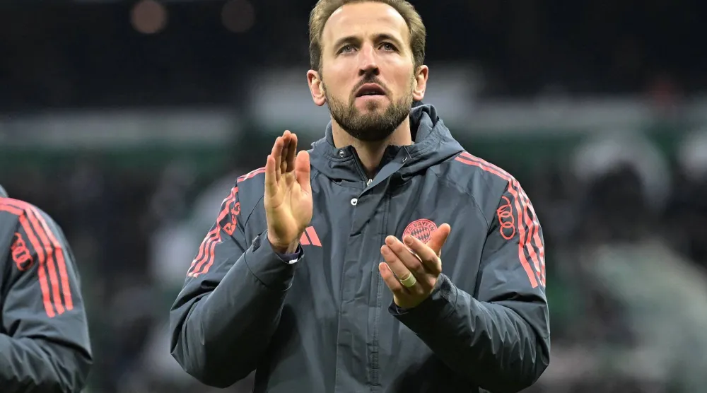 هاري كين قاد بايرن للفوز والابتعاد بالقمة (رويترز)