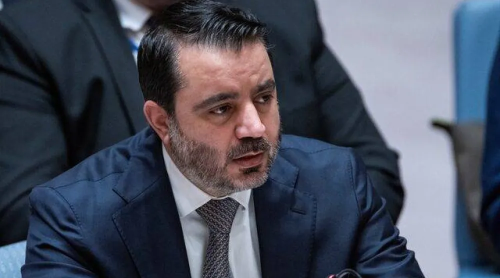 وزير الخارجية السوري أسعد الشيباني (رويترز)