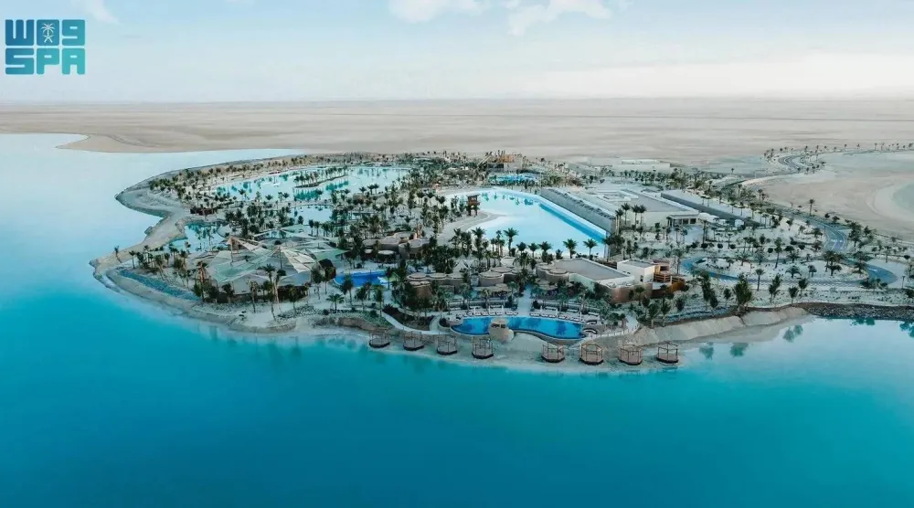 Adrena is strategically located a short drive from Shura Island. (SPA)