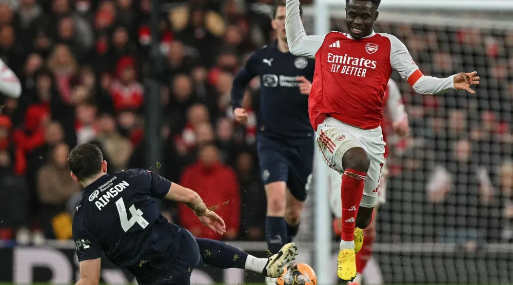  بوكايو ساكا (أ.ف.ب)