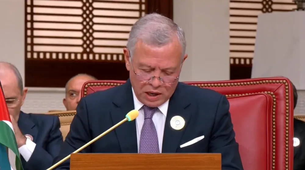 العاهل الأردني الملك عبد الله الثاني (الشرق الأوسط)