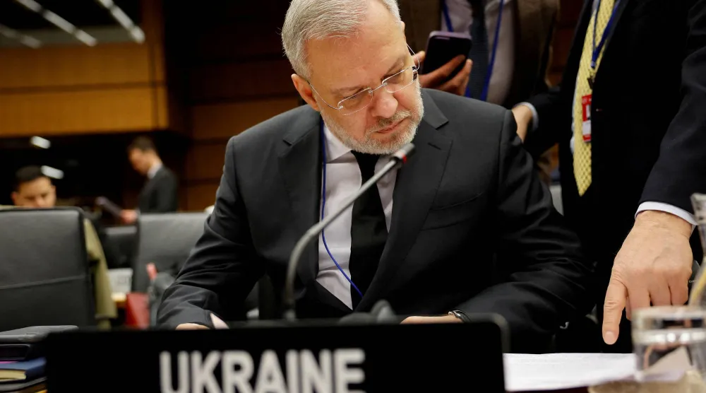 جيرمان غالوشيتنكو الذي شغل منصب وزير الطاقة في أوكرانيا منذ عام 2021 حتى 2025 (أرشيفية - رويترز)