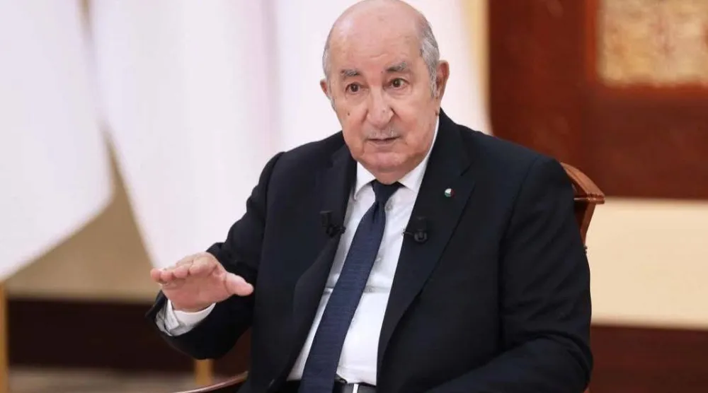 الرئيس الجزائري عبد المجيد تبون (الرئاسة الجزائرية)