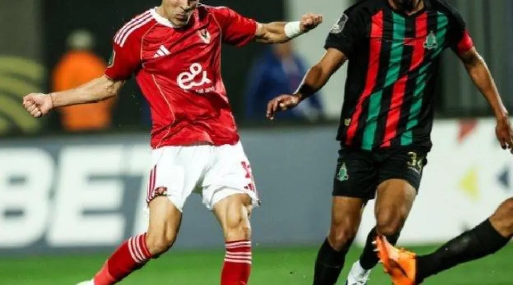 الأهلي المصري تعادل سلبياً مع الجيش الملكي المغربي (النادي الأهلي) 